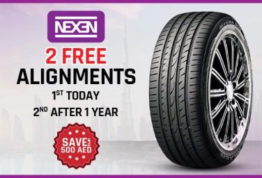 2 Free Alignments when you buy 4 Nexens