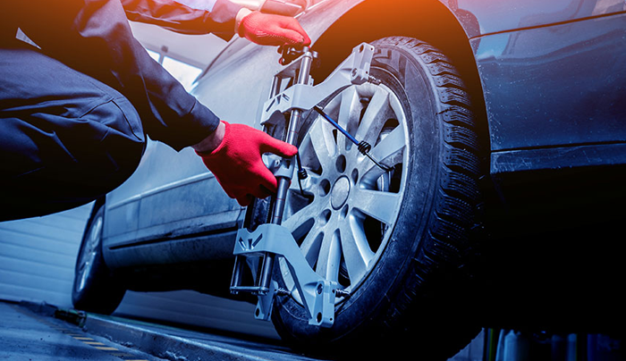 tyre alignment check